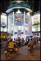 Saigon Center at night. Ho Chi Minh City, Vietnam (color)