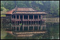 Xung Khiem Pavilion, Tu Duc Mausoleum. Hue, Vietnam ( color)