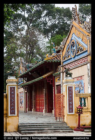 Le Van Duyet temple entrance, Binh Thanh district. Ho Chi Minh City, Vietnam