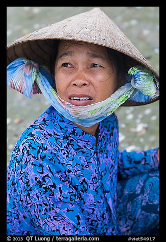 Fisherwoman. Mui Ne, Vietnam