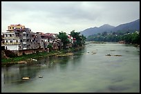 Bang Gian River in Cao Bang. Northeast Vietnam (color)