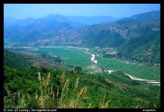 Valley of Lai Chau. Northwest Vietnam (color)