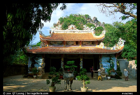 Temple, Marble Mountains. Da Nang, Vietnam (color)
