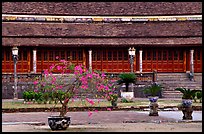 Pavilion,  citadel. Hue, Vietnam (color)