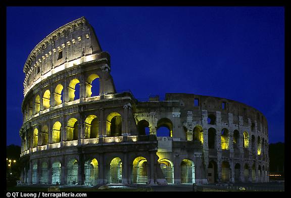 Coliseum, Roma, Italy. 