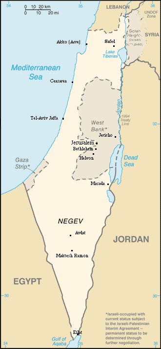map of Middle-East