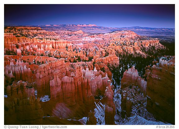 Sunset Point, Bryce Canyon National Park, Utah.  ()