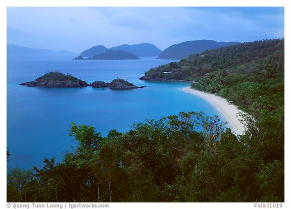 Trunk Bay, Virgin Islands National Park, US Virgin Islands.  ()