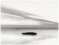 Floating Rock, California, 1975.  ( )