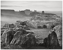 Hunts Mesa, Monument Valley, Arizona, 2008.  ( )