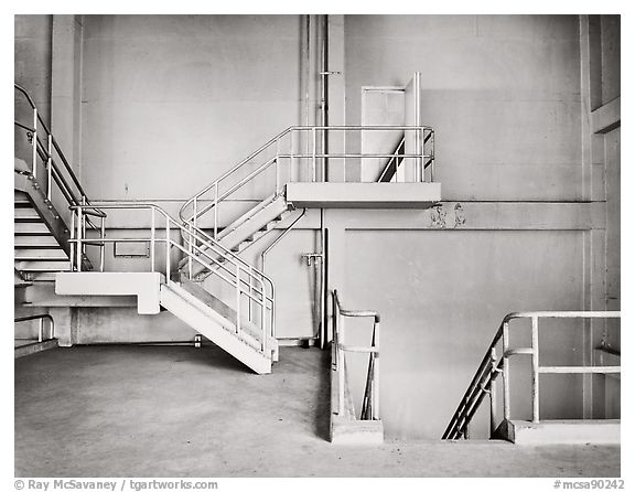 Wall and Stairs, Los Angeles, 1980.  ()