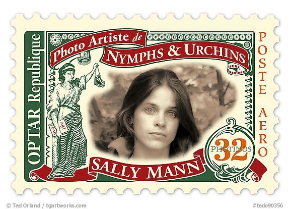 Sally Mann Commemorative Postage Stamp, 2000.  ()