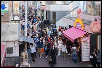 Takeshita Street, Harajuku. Tokyo, Japan ( color)