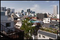Rooftops, Shinjuku. Tokyo, Japan ( color)