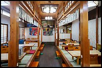 Restaurant with Japanese-style seating, Fujisawa. Japan ( color)