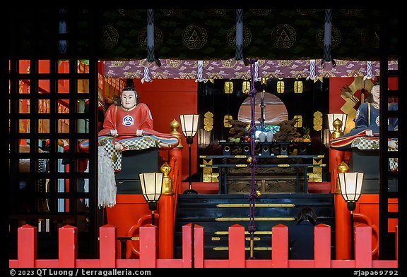 Nakatsumiya Shrine. Enoshima Island, Japan (color)