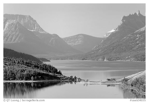 Upper Waterton Lake. Waterton Lakes National Park, Alberta, Canada