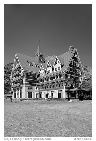 Prince of Wales hotel. Waterton Lakes National Park, Alberta, Canada