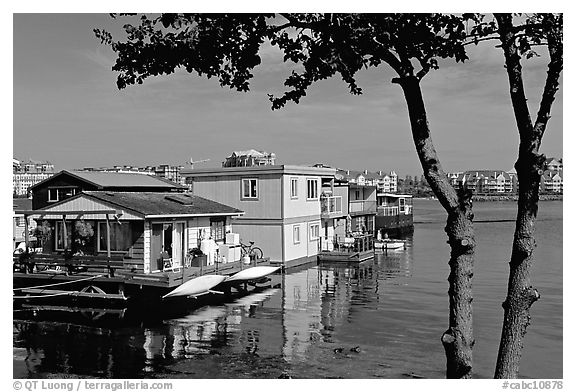 Houseboats. Victoria, British Columbia, Canada