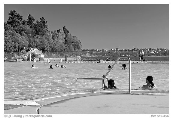 Swimming pool, Stanley Park. Vancouver, British Columbia, Canada