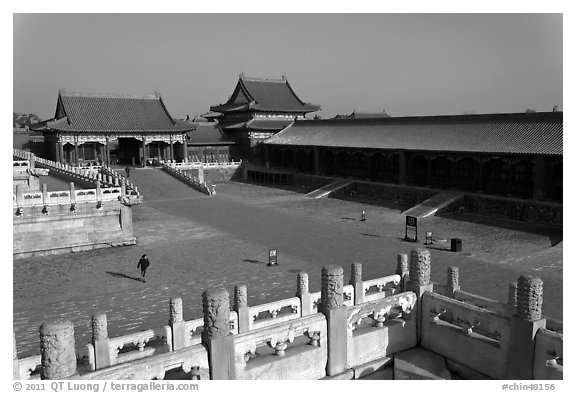 Outer Court, imperial palace, Forbidden City. Beijing, China