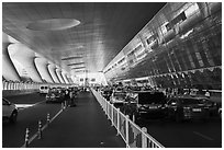 Railway station. Hangzhou, China ( black and white)