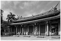 Lingxing gate, Confuscius Temple. Taipei, Taiwan ( black and white)