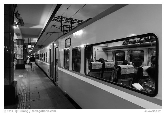 Train, Hualien Station. Taiwan