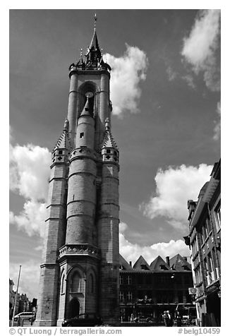 Beffroi, the oldest in the country. Tournai, Belgium