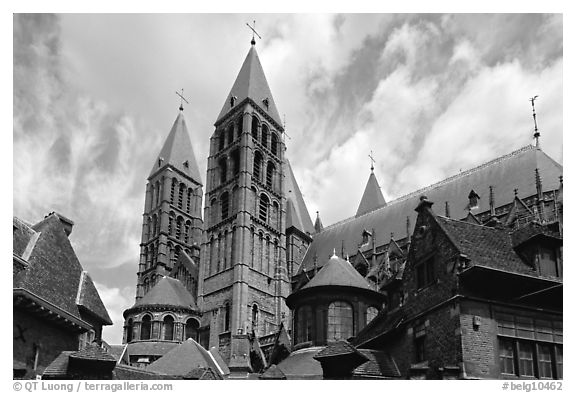 Notre Dame Cathedral. Tournai, Belgium