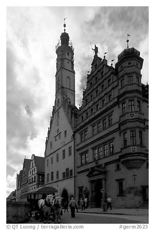 Rathaus. Rothenburg ob der Tauber, Bavaria, Germany