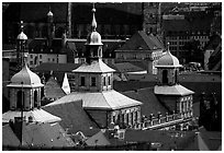 Rathaus (city hall). Nurnberg, Bavaria, Germany (black and white)