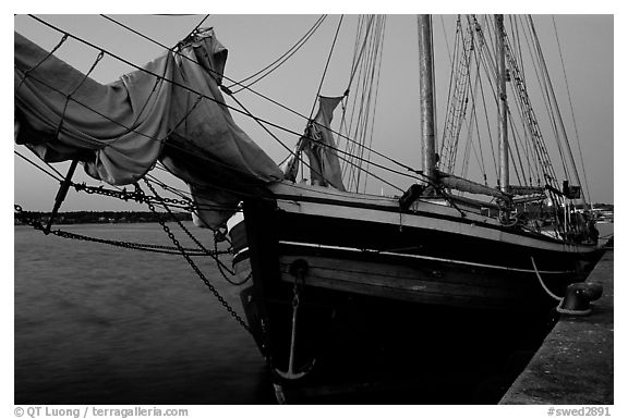 Two-masted Sailboat, Vastervik. Gotaland, Sweden