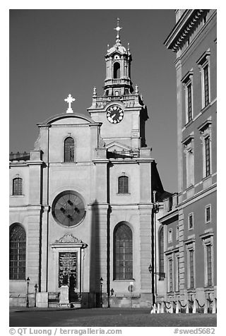 Storkyrkan coronation catherdal. Stockholm, Sweden