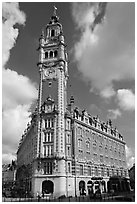 Belfries, Lille. France (black and white)