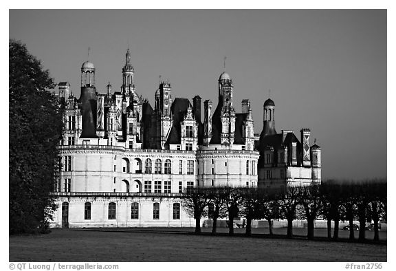 Chambord chateau. Loire Valley, France