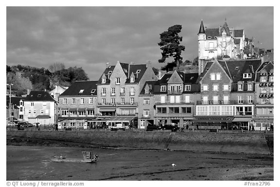 Waterfront of Cancale. Brittany, France