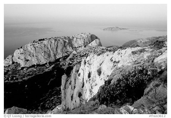 Grande Candelle at sunrise. Marseille, France