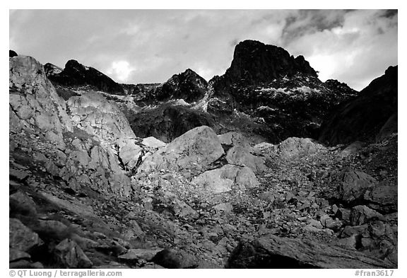 Mont Gelas in late fall, Mercantour National Park. Maritime Alps, France