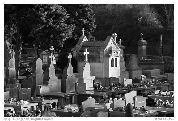 Cemetery. Carcassonne, France