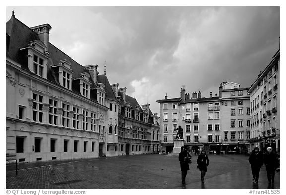 Place St Andre. Grenoble, France