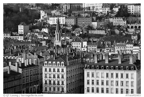 Eglise St-George, vieille ville. Lyon, France