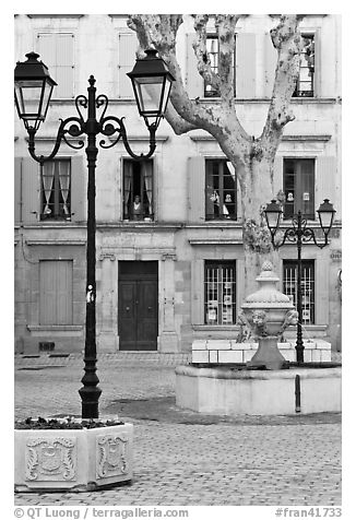 Town square, Orange. Provence, France