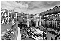 Forum des Halles. Paris, France (black and white)