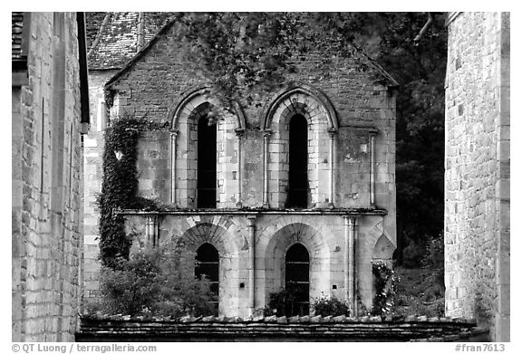 Chapel, Fontenay Abbey. Burgundy, France