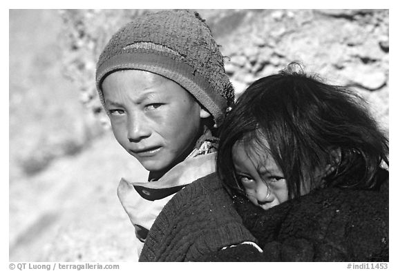 Children, Zanskar, Jammu and Kashmir. India