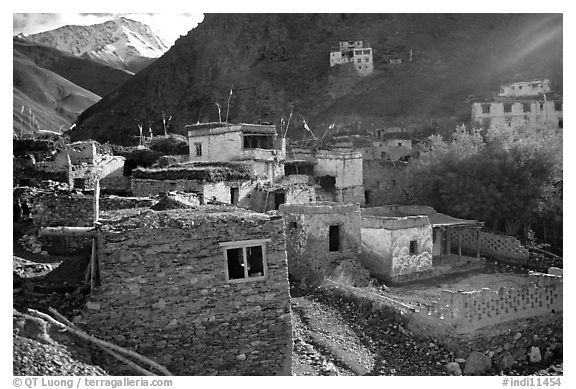 Ichack Village, Zanskar, Jammu and Kashmir. India