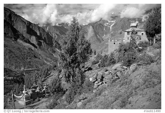 Monestary, Lahaul, Himachal Pradesh. India