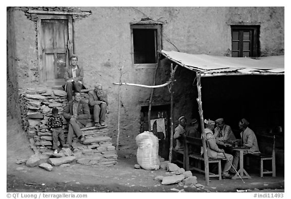 House and eatery, Himachal Pradesh. India