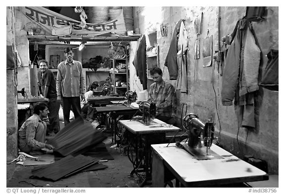 Taylor shop. Jodhpur, Rajasthan, India